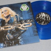 DORO  (K) - LOVE'S GONE TO HELL (blue) - 