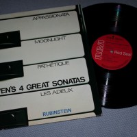 BEETHOVEN - 4 GREAT SONATAS  - ARTHUR RUBINSTEIN - 