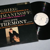 GRIEG /  - CONCERTO IN A MINOR/ RHAPSODY ON A THEME OF PAGANINI - PHILIPPE ENTREM - 