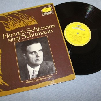 SCHUMANN - HEINRICH SCHLUSNUS SINGT - 