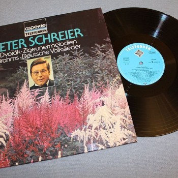 DVORAK / BRAHMS - PETER SCHREIER (TENOR) / RUDOLF DUNCKEL (KLAVIER) - 