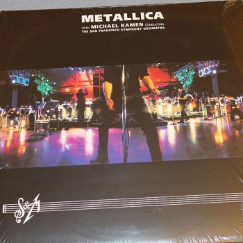 METALLICA WITH MICHAEL KAMEN CONDUCTING THE SAN FRANCISCO SYMPHONY ORCHESTRA - S & M - 