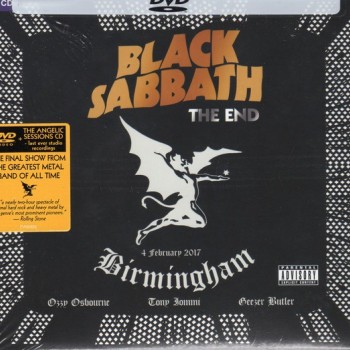 BLACK SABBATH - THE END (4 FEBRUARY 2017 BIRMINGHAM) (CD+DVD) (digipak) - 