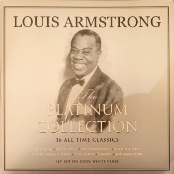 LOUIS ARMSTRONG - THE PLATINUM COLLECTION (cool white vinyl) - 