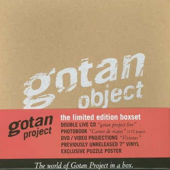 GOTAN PROJECT - GOTAN OBJECT (limited edition boxset 2CD+DVD+vinyl 7") - 