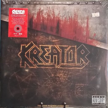 KREATOR - UNDER THE GUILLOTINE - THE NOISE RECORDS ANTHOLOGY (grey w/red splatte - 