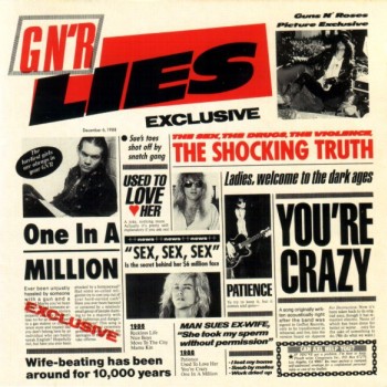 GUNS N' ROSES - G N' R LIES - 