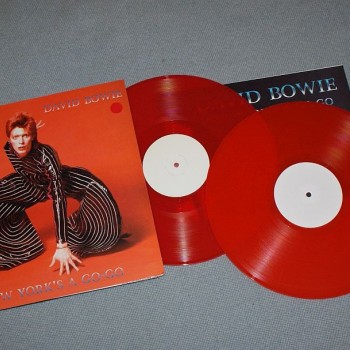 DAVID BOWIE - NEW YORK'S A GO-GO (colour white) (+ poster) - 