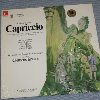 STRAUSS - CAPRICCIO - CLEMENS KRAUSS - 