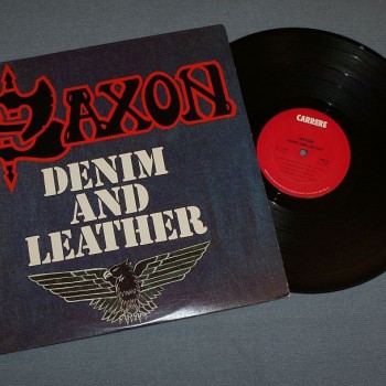 SAXON - DENIM AND LEATHER (a) - 