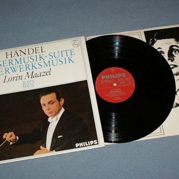 HANDEL - WASSERMUSIK- LORIN MAAZEL - 