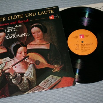 MUSIK FUR FLUTE UND LAUTE AUS RENAISSANCE UND BAROCK - HANS- MARTIN LINDE/ KONTAD RAGOSSNIG - 