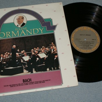 BACH - BACH BY EUGENE ORMANDY - 