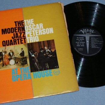 MODERN JAZZ QUARTET / OSCAR PETERSON TRIO - AT THE OPERA HOUSE - 