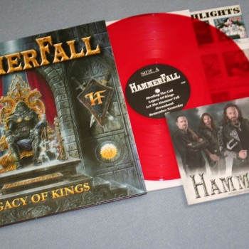 HAMMERFALL - LEGACY OF KINGS (red) - 