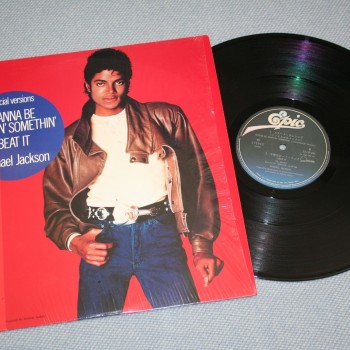 MICHAEL JACKSON - I WANNA BE STARTIN' SOMETHING'/ BEAT IT (single) - 