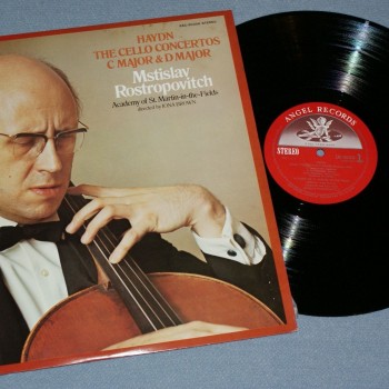 HAYDN - CELLO CONCERTOS C MAJOR & D MAJOR - M. ROSTROPOVICH - 