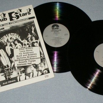 COTTON CLUB STARS - A TWO RECORDS SET OF RARE PERFOMANCES - 