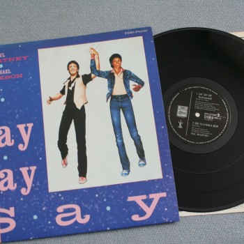 PAUL McCARTNEY & MICHAEL JACKSON - SAY, SAY, SAY (single) - 