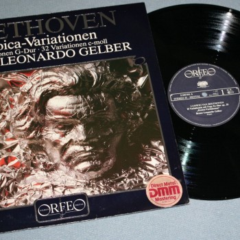 BEETHOVEN - EROICA- VARIATIONEN - BRUNO LEONARDO GELBER - 