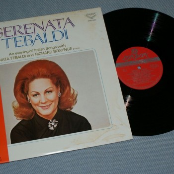 RENATA TEBALDI/ RICHARD BONYNGE - SERENATA - 