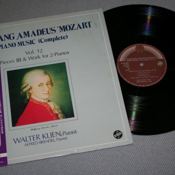 MOZART - PIECES III & WORK FOR 2-PIANOS - WALTER KLIEN - 