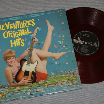 VENTURES - ORIGINAL HITS (j) (colour red) - 