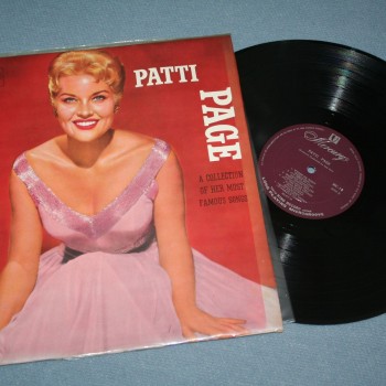 PATTI PAGE - A COLLECTION OF HER MOST FAMOUS SONG - 