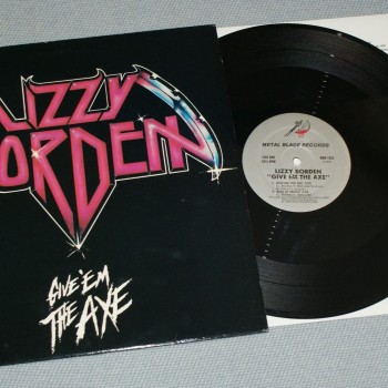 LIZZY BORDEN - GIVE EM THE AXE (single) - 