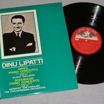 GRIEG/ SCHUMANN - PIANO CONCERTOS - DINU LIPATTI/ HERBERT VON KARAJAN - 