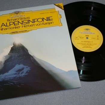 STRAUSS - EINE  ALPENSINFONIE OP. 64 - HERBERT VON KARAJAN - 