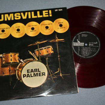 EARL PALMER - DRUMSVILLE! (colour red) - 