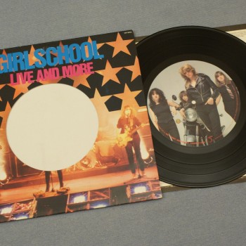 GIRLSCHOOL - LIVE AND MORE (picture) - 