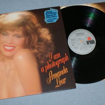 AMANDA LEAR - I AM A PHOTOGRAPH (+poster) - 