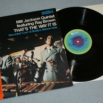 MILT JACKSON QUINTET - THAT'S THE WAY IT IS - 