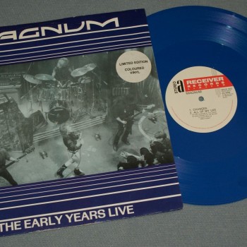 MAGNUM - THE EARLY YEARS LIVE (colour blue0 - 