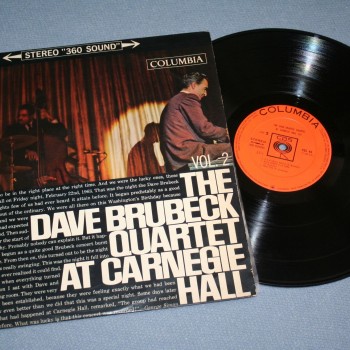 DAVE BRUBECK QUARTET - AT CARNEGIE HALL VOL. 2 (j) - 